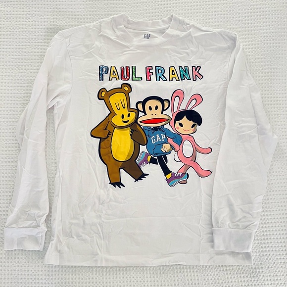 NWOT Limited Edition GAP x Paul Frank Long-Sleeve Tee - Picture 2 of 5